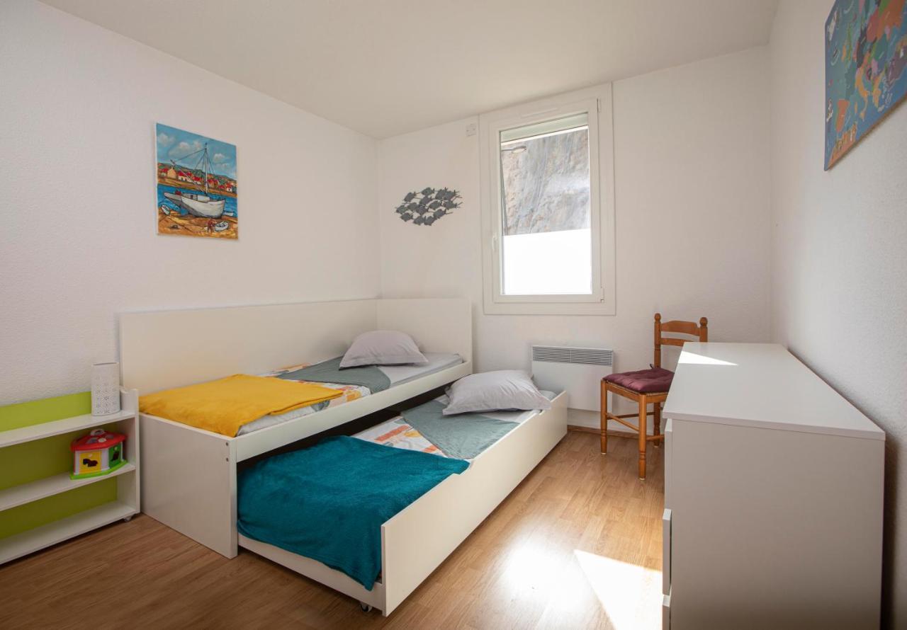 Appartement T3 Traversant Résidence Standing Garage et Piscine Extérieure GRATUITS Sète Esterno foto