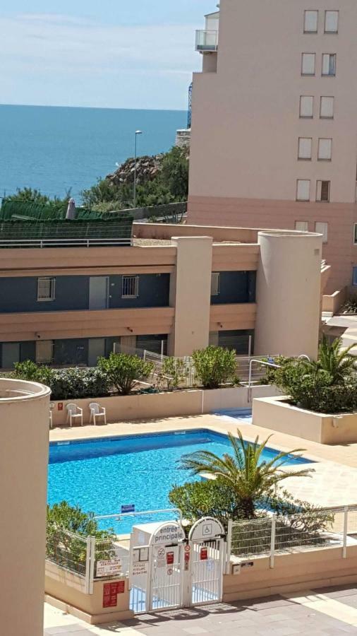 Appartement T3 Traversant Résidence Standing Garage et Piscine Extérieure GRATUITS Sète Esterno foto